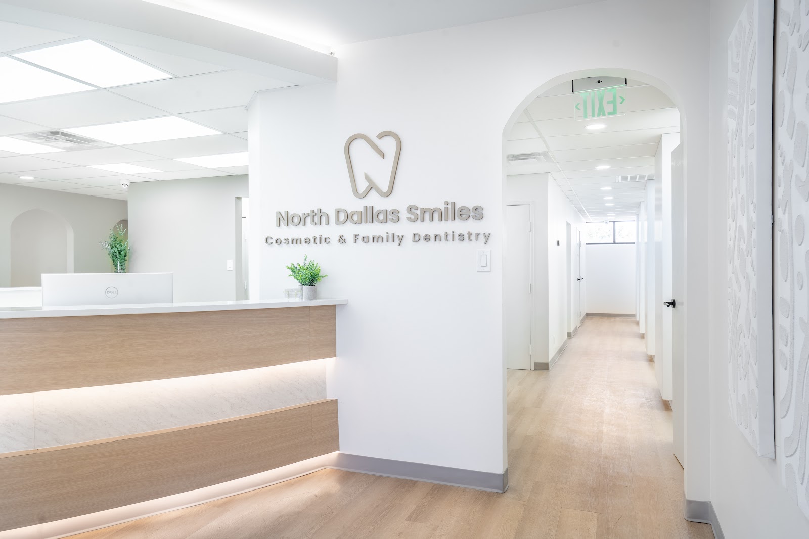 North Dallas Smiles modern dental office